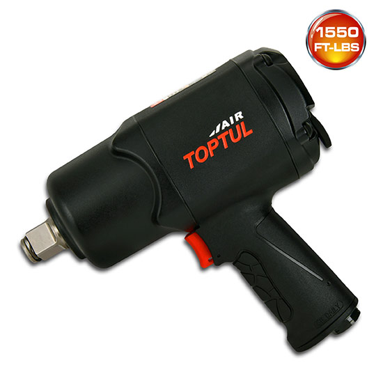 Cheie pneumatica de impact TOPTUL KSAC2413, antrenor patrat 3/4 inch, cuplu maxim 2102 Nm, 6000 rpm, cupla aer 3/8 inch