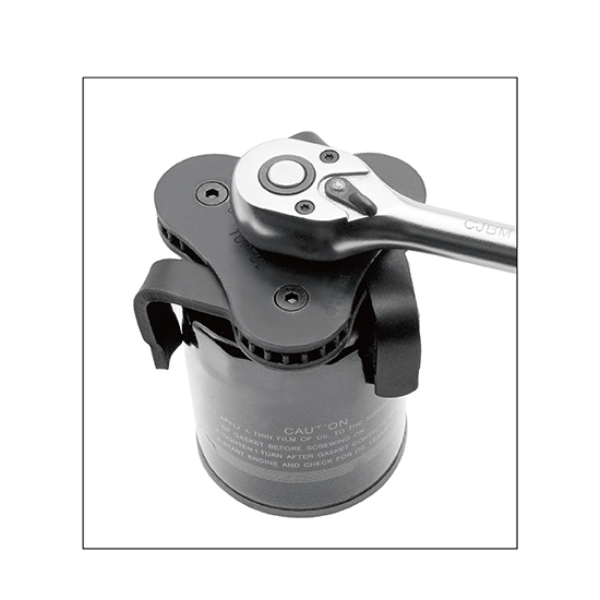 Cheie filtru ulei cu 3 picioare TOPTUL JDAI65A2, capacitate prindere 65-120 mm, antrenor 1/2-3/8 inch