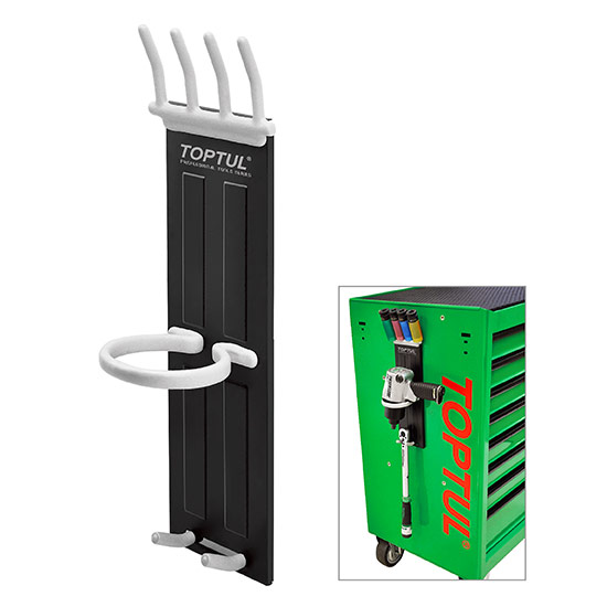 Suport magnetic pentru dulap scule TOPTUL TEAY1201, cu 4 magneti, 115 x 100 x 392 mm, capacitate sustinere 5 kg