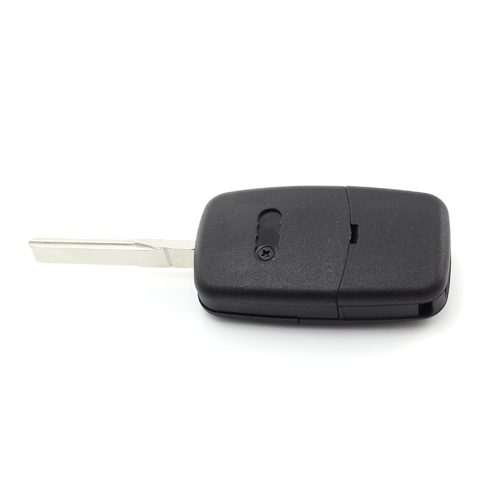 Carcasa cheie contact CARGUARD CC033, pentru Audi, tip briceag, cu 3 butoane rotunde, cu baterie 2032