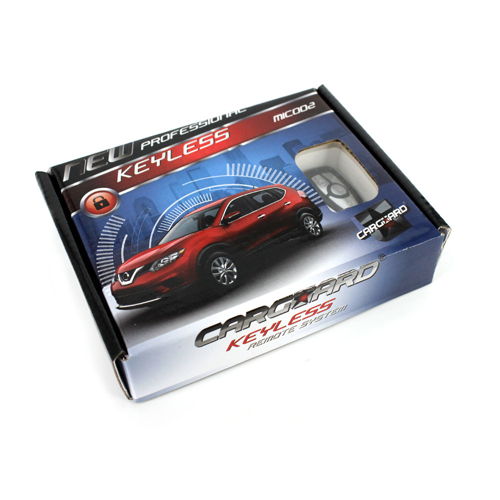Modul inchidere centralizata cu 2 telecomenzi CARGUARD MIC010, 12 V, functii cautare vehicul, inchidere/deschidere usi, portbagaj