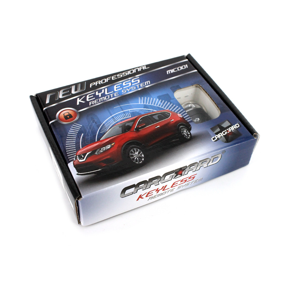 Modul inchidere centralizata cu 2 telecomenzi CARGUARD MIC015, 12 V, functii cautare vehicul, inchidere/deschidere usi, portbagaj