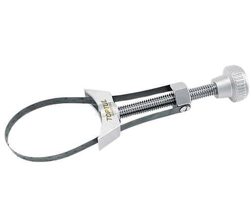 Cheie pentru filtru ulei cu curea metalica TOPTUL JDAZ65B0, capacitate prindere 65-110 mm, lungime maner 290 mm