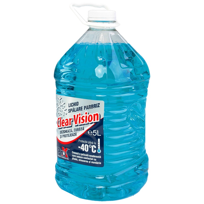 Lichid de parbriz pentru iarna PROX Clear Vision CS276ETAN5L, diluat, 5 litri, -40 Celsius