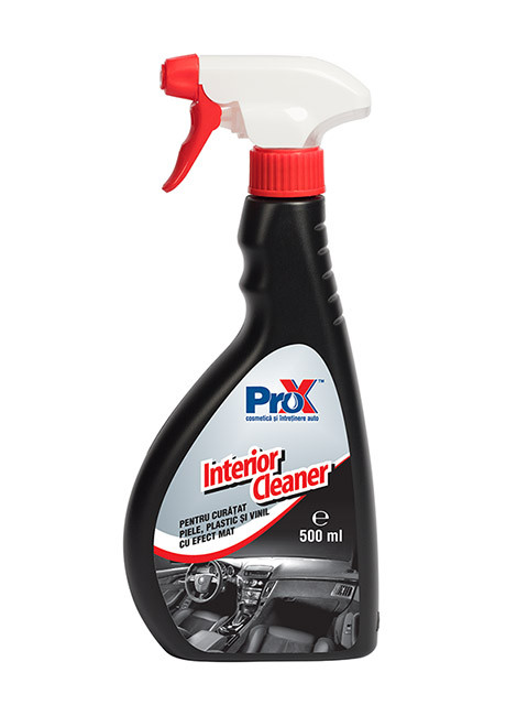Solutie curatare piele, vinil si plastic PROX Interior Cleaner CS-615, 500 ml, flacon HDPE cu pulverizator