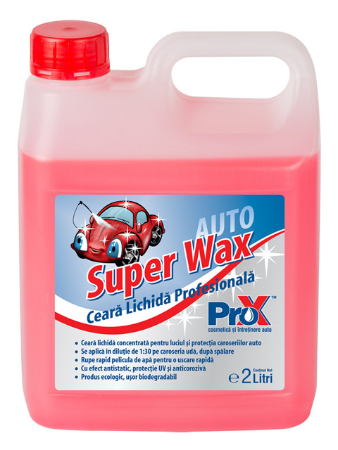 Ceara auto lichida profesionala PROX Super Wax CS-635, 2 litri