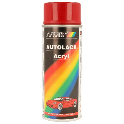 Spray vopsea retus auto MOTIP KOMPAKT AUTOLACK Acryl 41400, culoare rosu GL, 400 ml