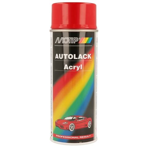 Spray vopsea retus auto MOTIP KOMPAKT AUTOLACK Acryl 41530, culoare rosu GL, 400 ml