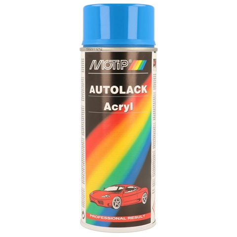 Spray vopsea retus auto MOTIP KOMPAKT AUTOLACK Acryl 45060, culoare albastru GL, 400 ml