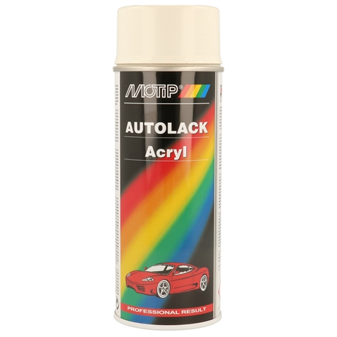 Spray vopsea retus auto MOTIP KOMPAKT AUTOLACK Acryl 45600, culoare alb-gri GL, 400 ml