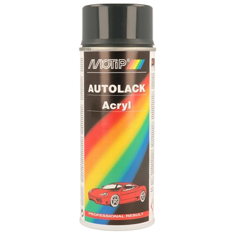 Spray vopsea retus auto MOTIP KOMPAKT AUTOLACK Acryl 46817, culoare gri, 400 ml