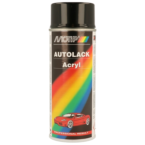 Spray vopsea retus auto MOTIP KOMPAKT CAR PAINT Acryl 51000, culoare gri metalizat, 400 ml