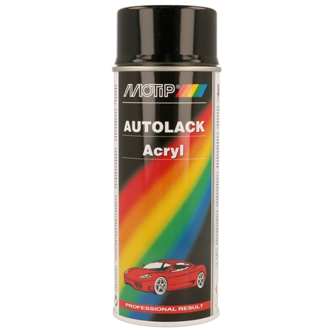 Spray vopsea retus auto MOTIP KOMPAKT AUTOLACK Acryl 51019, culoare gri metalizat, 400 ml