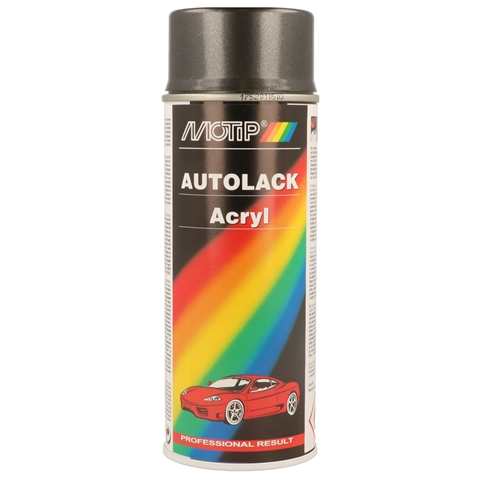 Spray vopsea retus auto MOTIP KOMPAKT AUTOLACK Acryl 51030, culoare gri metalizat, 400 ml