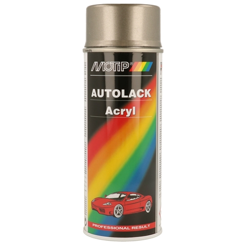 Spray vopsea retus auto MOTIP KOMPAKT AUTOLACK Acryl 51080, culoare gri metalizat, 400 ml