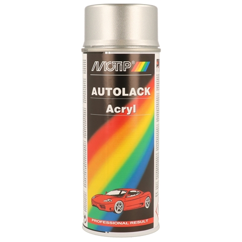 Spray vopsea retus auto MOTIP KOMPAKT AUTOLACK Acryl 55240, culoare argintiu metalizat, 400 ml