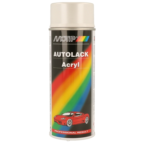 Spray vopsea retus auto MOTIP KOMPAKT AUTOLACK Acryl 55276, culoare argintiu metalizat, 400 ml