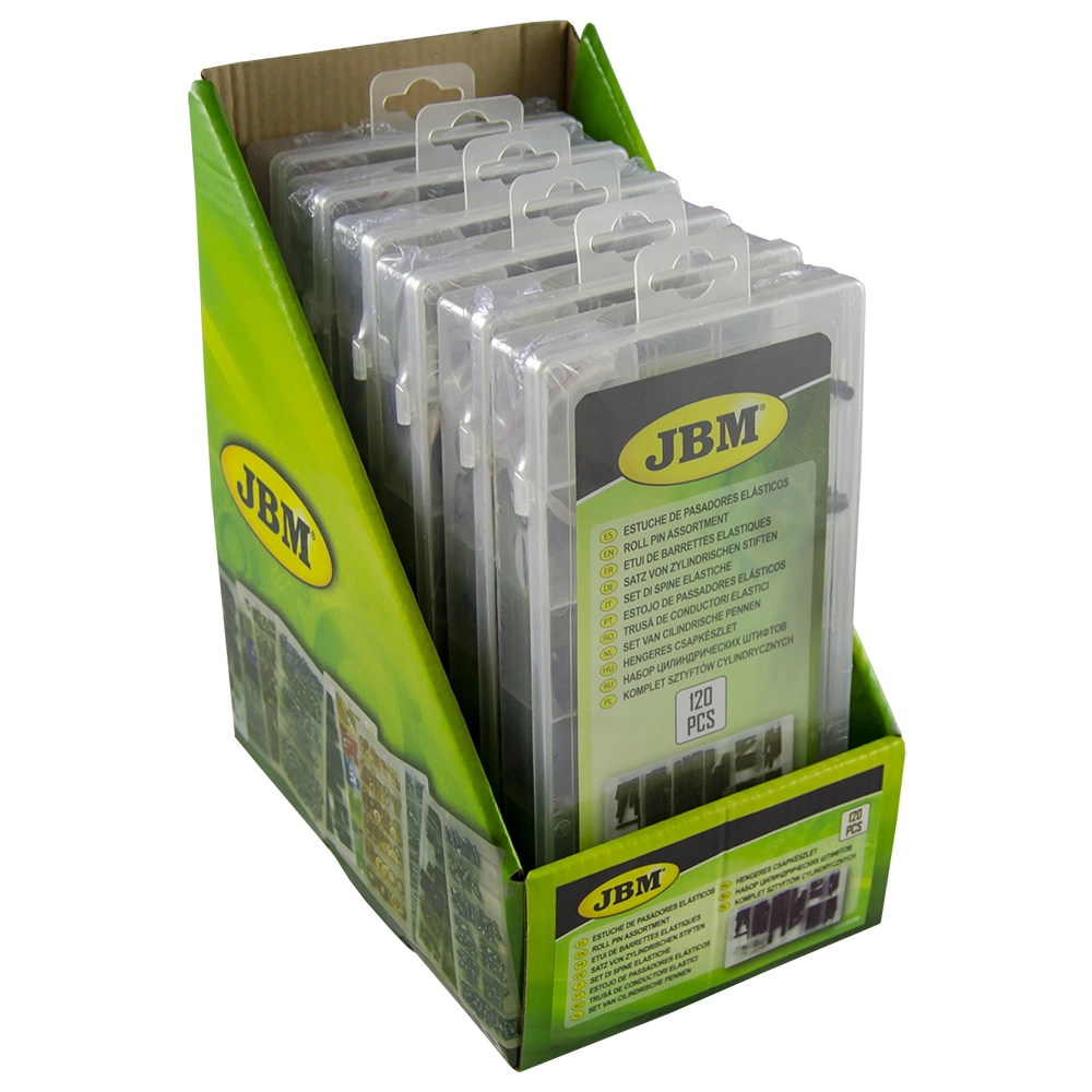 Trusa 120 conductori elastici JBM 53350, cutie plastic