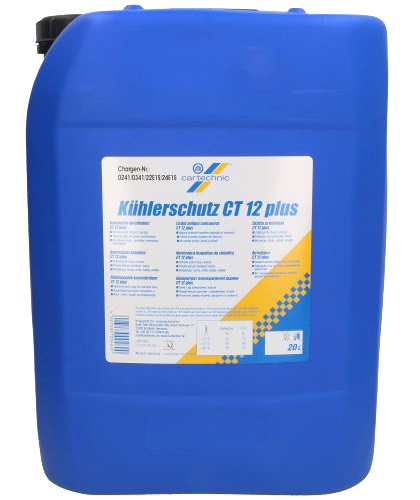 Antigel concentrat CARTECHNIC CT12 Plus CART999, rosu, volum 20 litri
