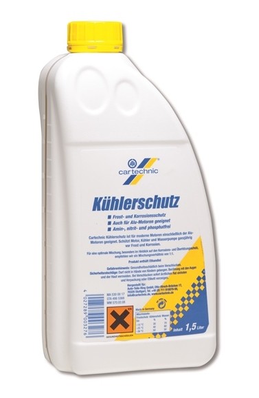 Antigel universal concentrat CARTECHNIC G11 CART99915L, galben, volum 1.5 litri