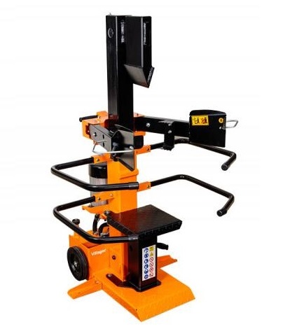 Despicator de lemne vertical VILLAGER VLS 8T 107 079895, motor electric 3150 W, forta 8 tone, lungime bustean 107 cm, diametru bustean 8 - 35 cm