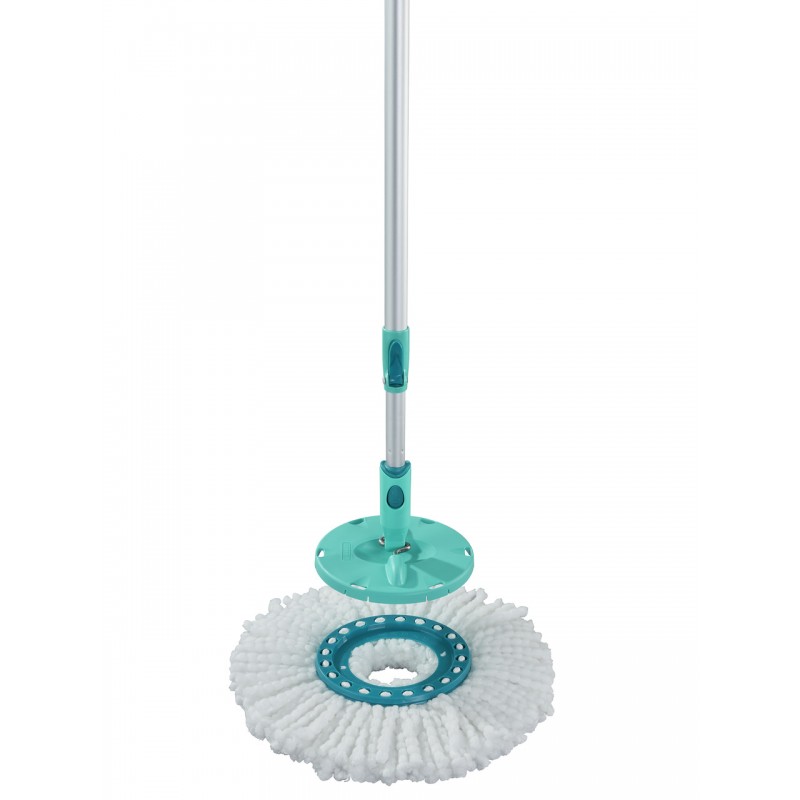 Set curatenie mop si galeata LEIFHEIT Rotation Disc Mop Ergo 55413, galeata 12 litri, sistem centrifugare