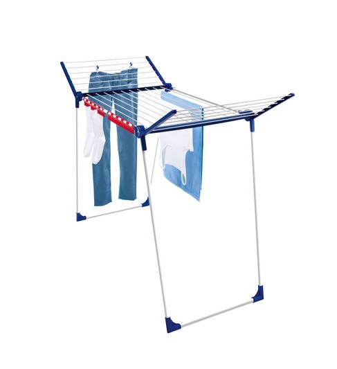 Uscator de rufe LEIFHEIT Pegasus 200 Solid 81520, pliabil, 167 x 66 x 87 cm, capacitate uscare 20 metri, cu 2 suporti uscare