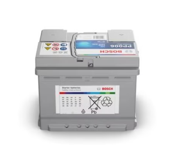 Baterie auto BOSCH Power Plus Line 0 092 PP0 060, tensiune 12V, amperaj 63 Ah, curent pornire EN 580 A, 242 x 175 x 190 mm