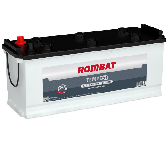 Baterie semitractiune ROMBAT TEMPEST 654C43085, tensiune 12V, amperaj 154 Ah, 511 x 190 x 216 mm, borna stanga +