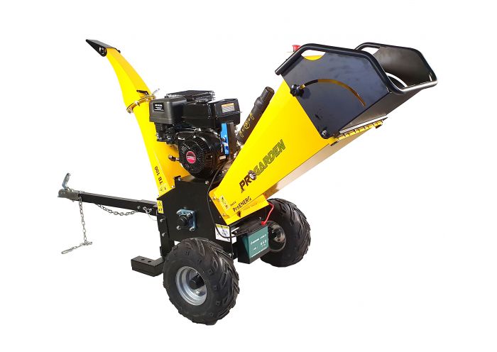 Tocator resturi vegetale ProGARDEN TB100E 5160000100, 12CP, benzina, 6mc/h, 65-100mm, pornire electrica