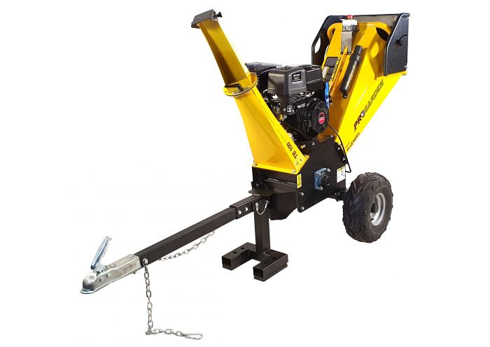 Tocator resturi vegetale ProGARDEN TB100E 5160000100, 12CP, benzina, 6mc/h, 65-100mm, pornire electrica