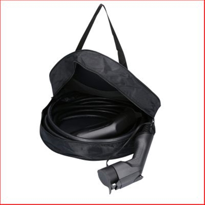 Geanta pentru cablu de incarcare auto KS TOOLS eFuturo 117.7941, cu fermoar, diametru 40 cm, latime 12 cm, negru
