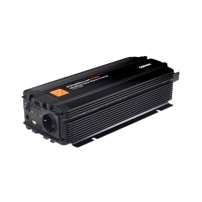 Invertor auto OSRAM Modified Sine Wave OEINVMA10, 12V DC, 1000W, 1 x priza 230V + 1 x USB 2.1A