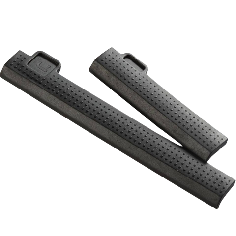 Set 4 protectii pentru cant portiere RATI V01764, adezive, negru