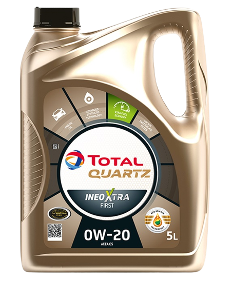 Ulei motor TOTAL Quartz Ineo Xtra First 0W20, volum 5 litri, sintetic