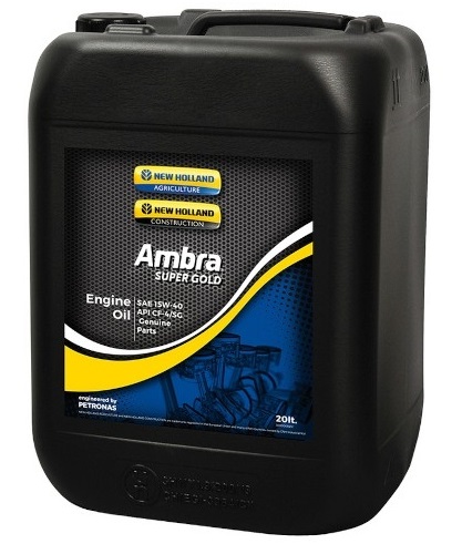 Ulei motor utilaje agricole AMBRA SUPER GOLD 15W40 74555-20, volum 20 litri, multigrad