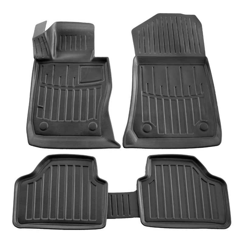 Set covorase auto din cauciuc UMBRELLA 109718, negru, pentru BMW X1, E84, 2009-2015