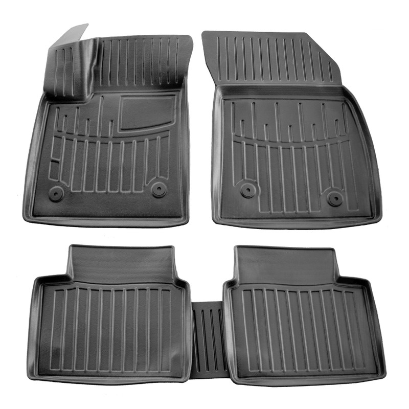 Set covorase auto din cauciuc UMBRELLA 109727, negru, pentru Ford Focus IV, C519, 2018-