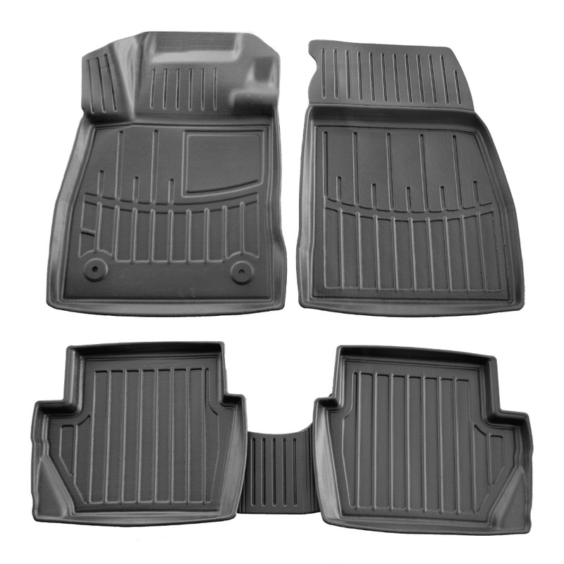 Set covorase auto din cauciuc UMBRELLA 109729, negru, pentru Ford Puma, 2019-