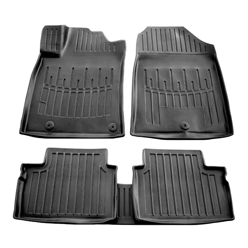 Set covorase auto din cauciuc UMBRELLA 109730, negru, pentru Hyundai i30, PD, 2016-