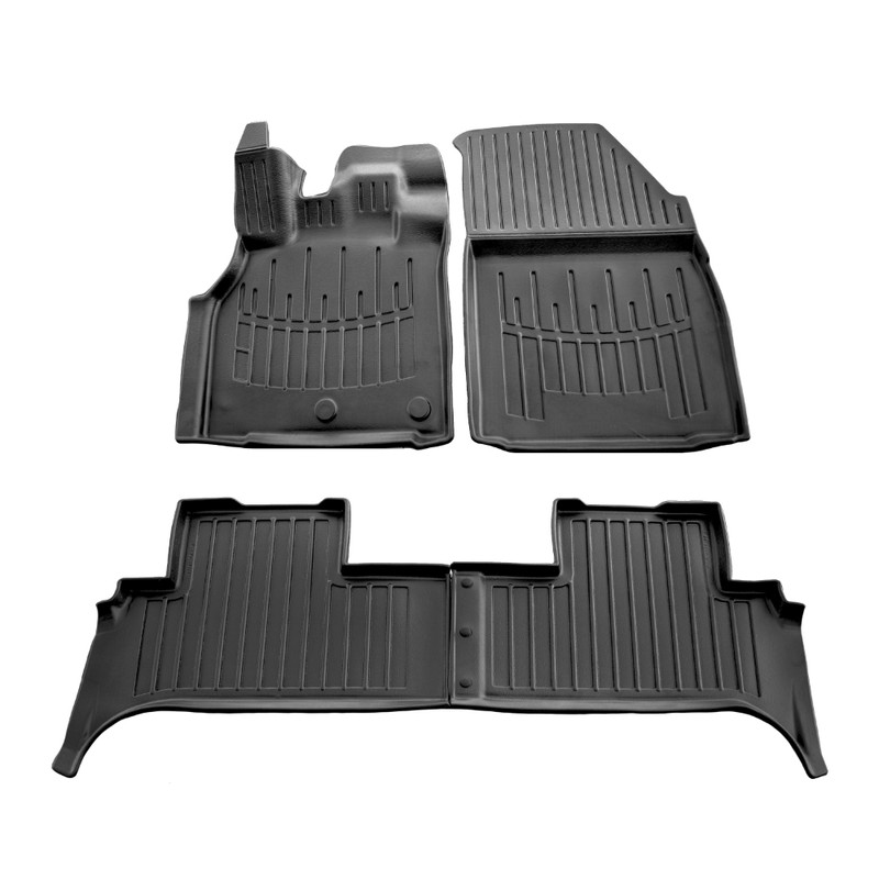Set covorase auto din cauciuc UMBRELLA 109739, negru, pentru Renault Grand Scenic, 2009-2016