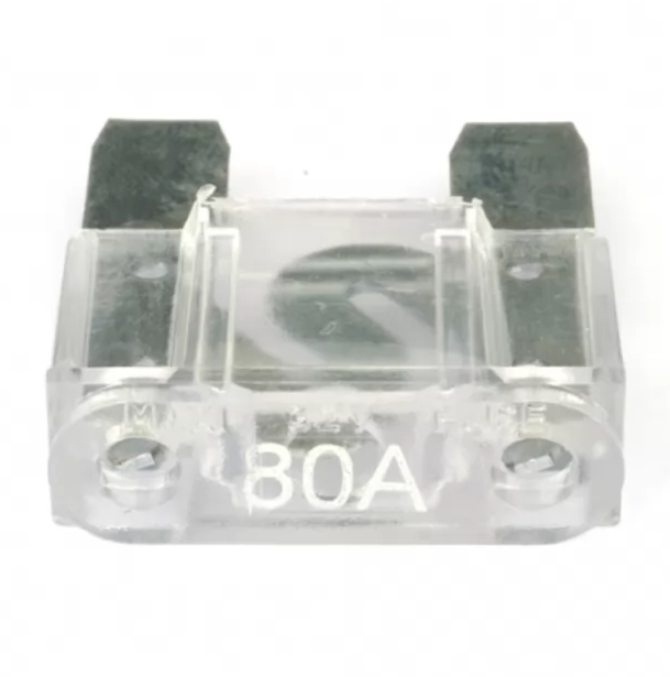 Set 50 sigurante fuzibile maxi TECNOPART 31401, albe, 80A