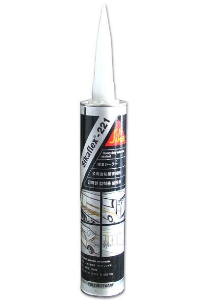 Adeziv sigilant pentru caroserie SIKA Flex 221 1389, poliuretanic, flexibil, 310 ml