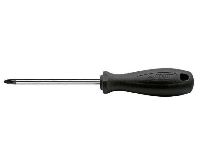 Surubelnita UNIOR 616385, profil torx T20, lungime totala 185 mm, lungime utila 100 mm, tija 4 mm otel vanadiu, varf brunat, maner ergonomic