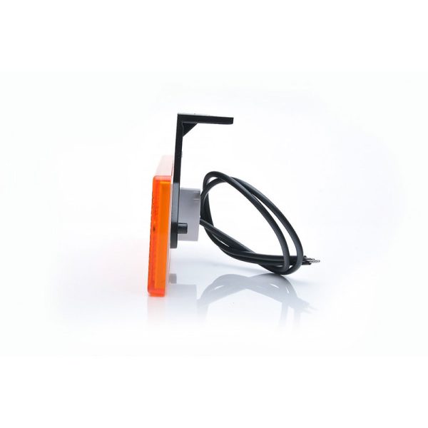 Lampa gabarit LED WAS 1412 W201 110603, 12V-24V, pozitie culoare portocaliu