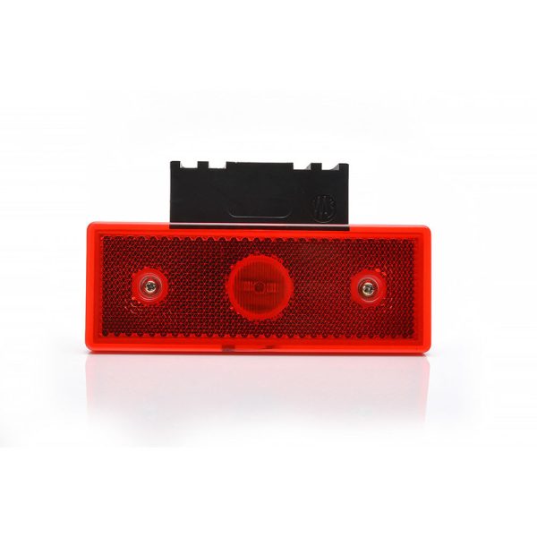 Lampa gabarit LED WAS 1413 W201 110604, 12V-24V, pozitie culoare rosu