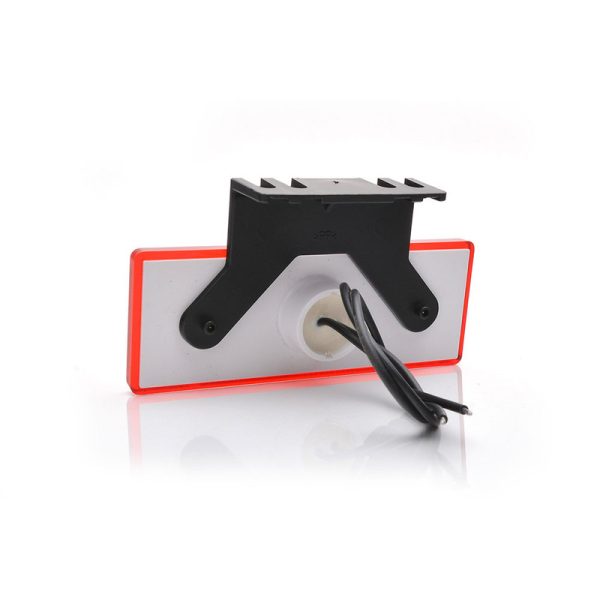 Lampa gabarit LED WAS 1413 W201 110604, 12V-24V, pozitie culoare rosu
