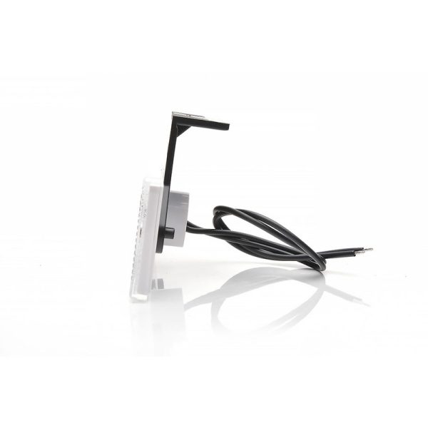 Lampa gabarit LED WAS 1414 W201 110606, 12V-24V, pozitie culoare alb