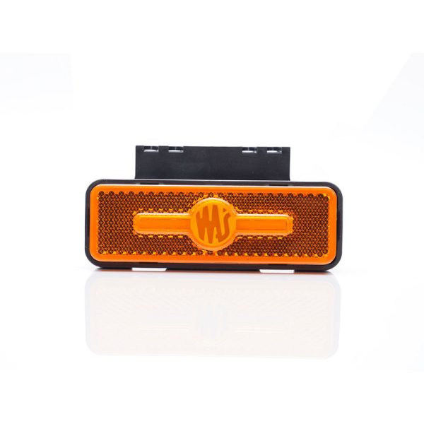 Lampa gabarit LED WAS 2033 W254 110607, 12V-24V, pozitie culoare portocaliu