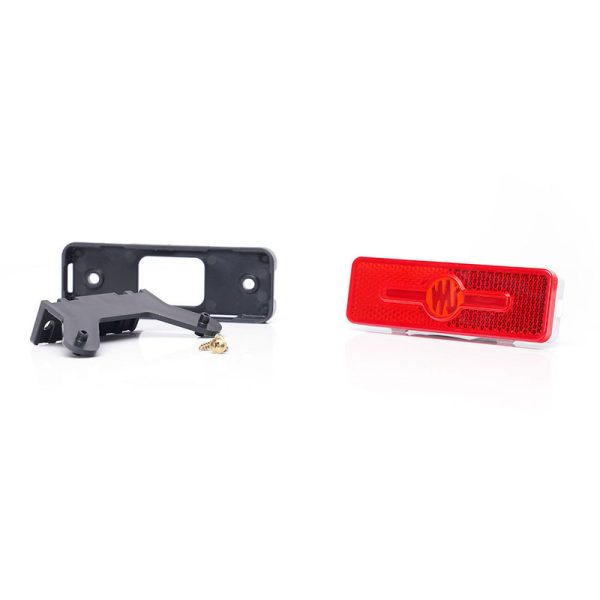 Lampa gabarit LED WAS 2034 W254 110608, 12V-24V, pozitie culoare rosu